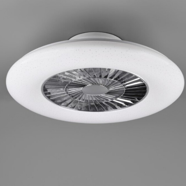 Cool Breeze Plafondventilator sil met verlichting Ø59cm 3 snelheden afstandsbediening - 2881776 large