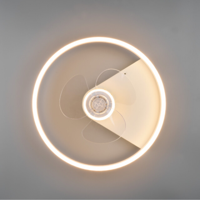Cool Breeze Plafondventilator rianka met verlichting Ø50cm- 3 snelheden afstandsbediening - 2881764 large