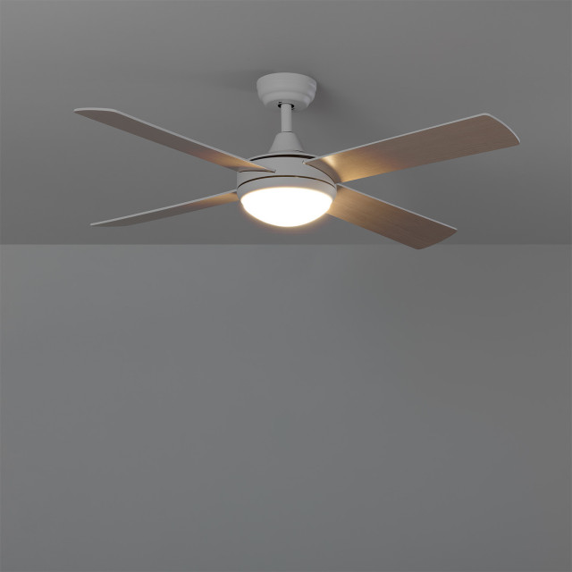 Ventiluxe Plafondventilator arnoud met verlichting Ø132cm 6 snelheden- afstandsbediening - 2881780 large