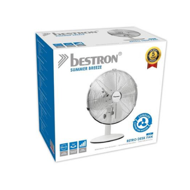 Ventiluxe Tafelventilator korf – Ø35cm- 3 snelheden - 2881859 large