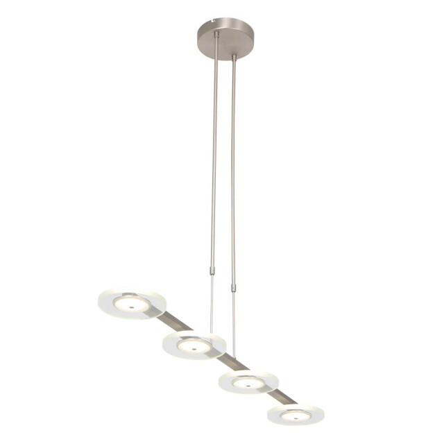 Bright Home Moderne hanglamp orion staal 4-lichts 2990123 large