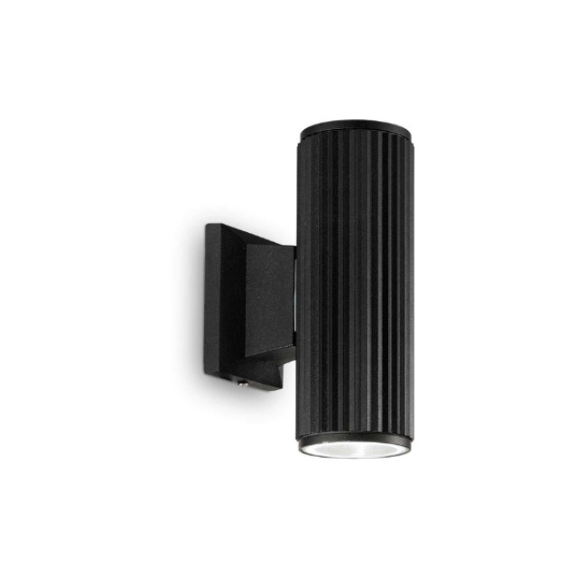 Ideal Lux base wandlamp aluminium gu10 zwart 2820691 large