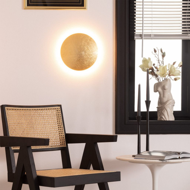 Bussandri Exclusive Design wandlamp metaal - led l: 26cm voor binnen woonkamer, eetkamer, slaapkamer 2601038 large
