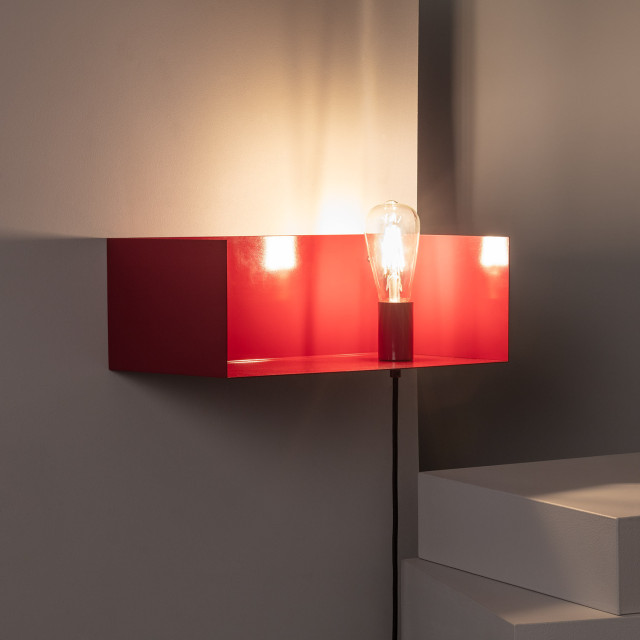 Bussandri Exclusive moderne wandlamp metaal modern e27 l:20cm voor binnen woonkamer eetkamer slaapkamer wandlampen - 2601033 large