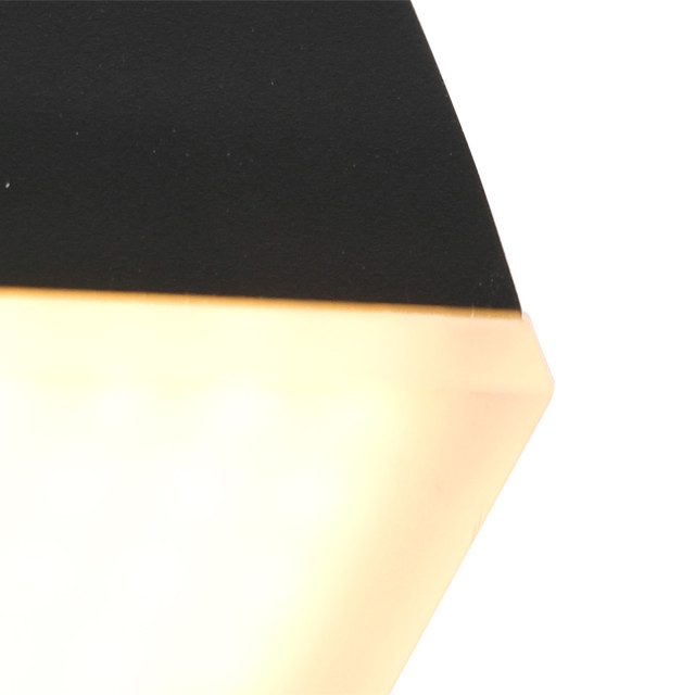 Steinhauer Tweelichts kubus wandlamp buitenlampen staal 2600593 large