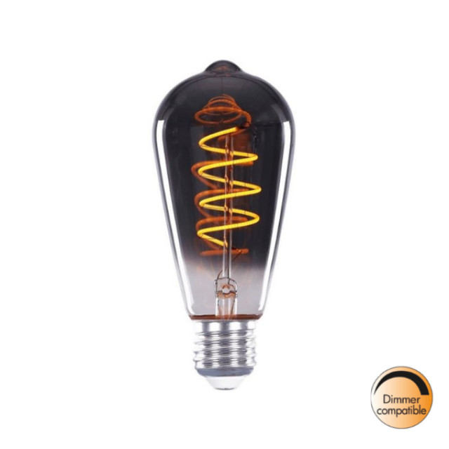 Highlight 10 pack vintage kristalglas filament lamp amber – dimbaar 2755560 large
