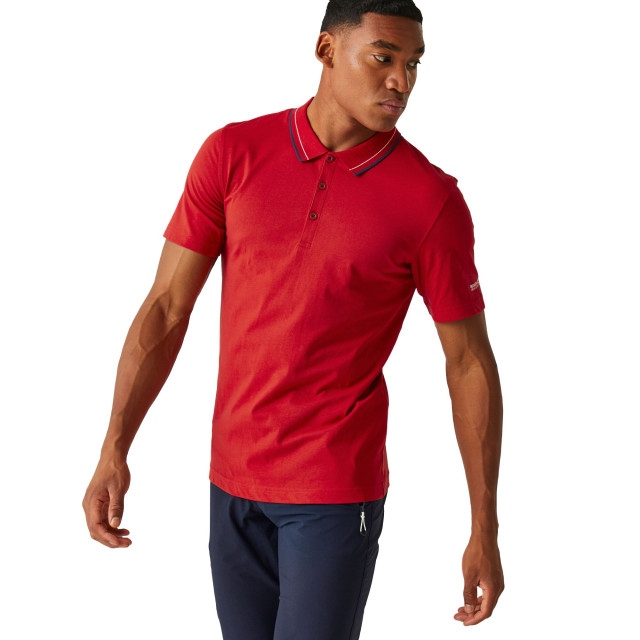 Regatta Heren forley poloshirt UTRG10519_dangerred large