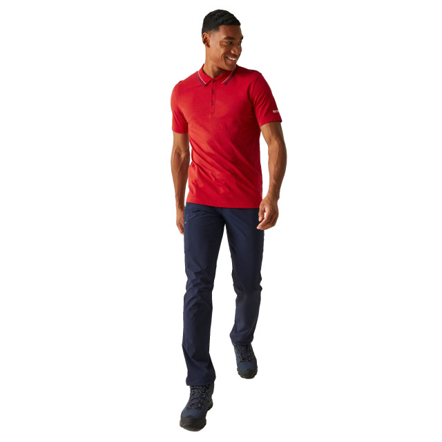 Regatta Heren forley poloshirt UTRG10519_dangerred large