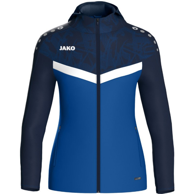 Jako Jas met kap iconic dames 6824d-403 JAKO Jas met kap Iconic Dames 6824d-403 large