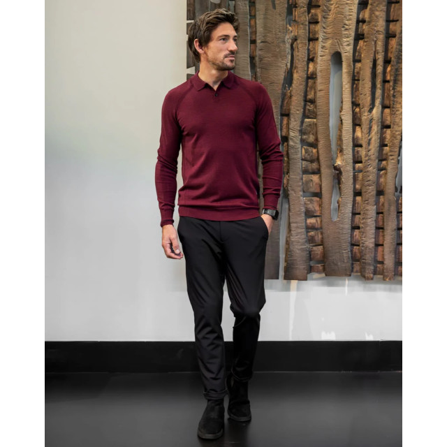 Kollekt Jeukvrije merino wollen polo trui 6207-395 large