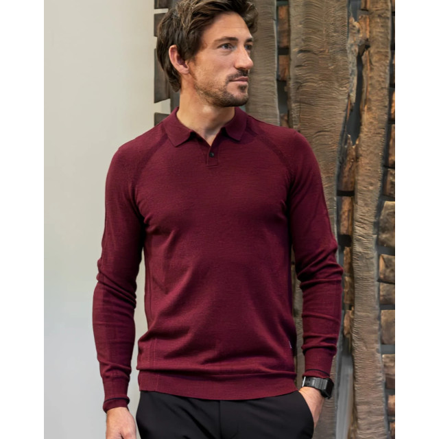 Kollekt Jeukvrije merino wollen polo trui 6207-395 large