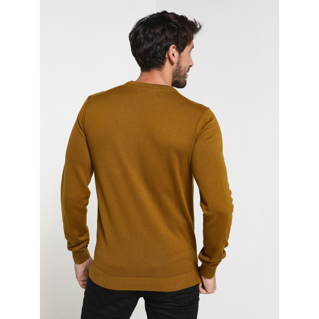 Petrol Industries Knitwear round basic oker 5219.14.0024 large