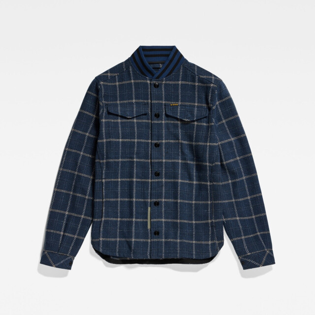 G-Star Bomber collar overshirt dessin 5309.39.0210 large