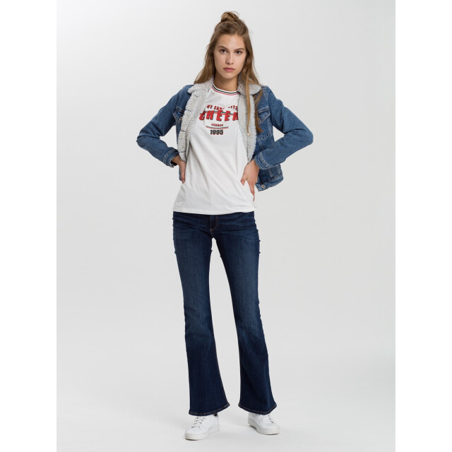 Cross Jeans Faye blue denim 4105.35.0052 large