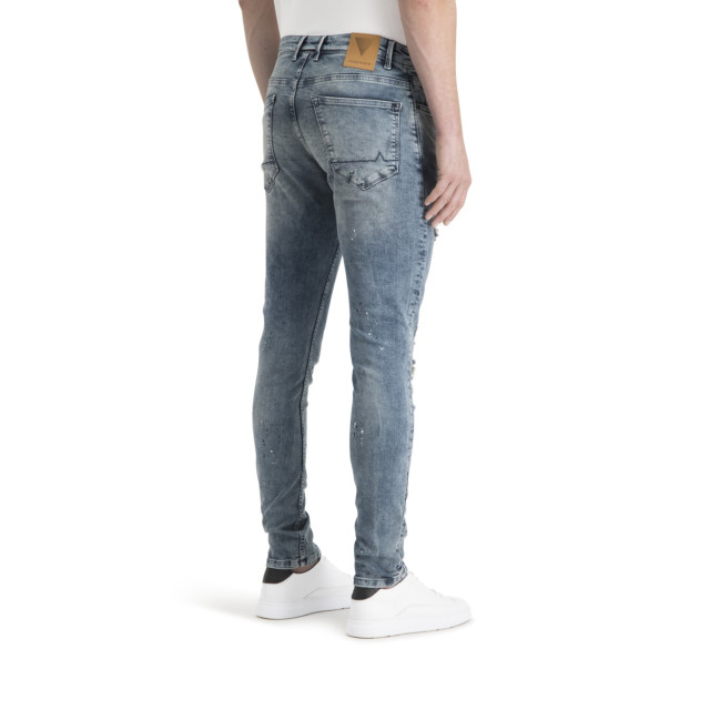 Purewhite The jone w0510 blue denim 5101.35.0118 large