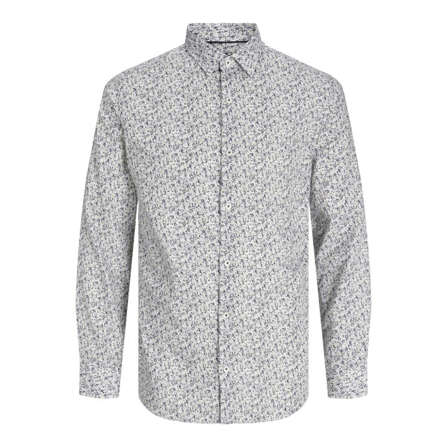 Jack & Jones Jprblanordic print shirt ls sn ecru dessin 5309.08.0160 large