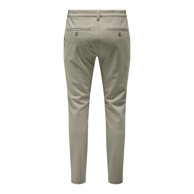 Only & Sons Onsmark slim tap 0209 melange pant taupe 5109.77.0009 large