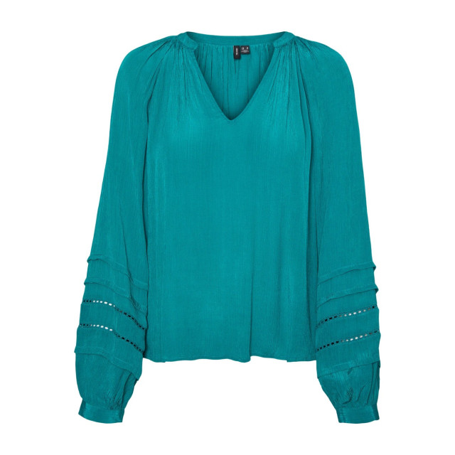 Vero Moda Vmcitta ls top wvn btq esmerald 4389.24.0093 large