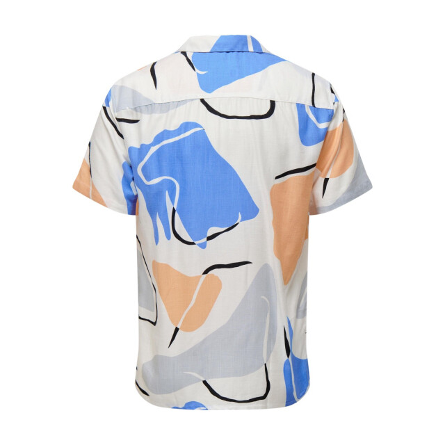 Only & Sons Onsdab reg abstract slub shirt dessin 5319.09.0015 large