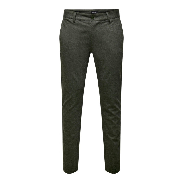 Only & Sons Onsmark tap herringbone 2911 pant n olijf 5109.22.0005 large