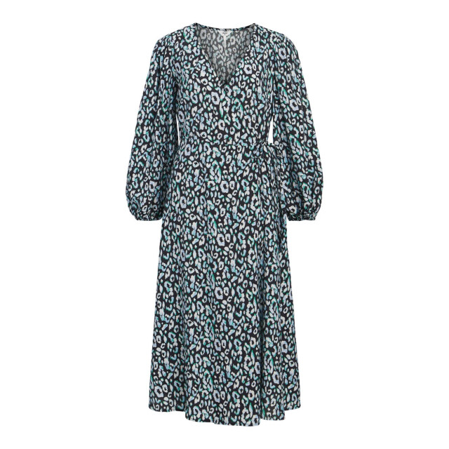 Object Objleonora ls wrap midi dress noos dessin 4409.89.0312 large
