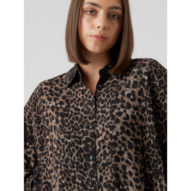 Vero Moda Vmkittie mdot ls oversize shirt wvn 4309.79.0036 large