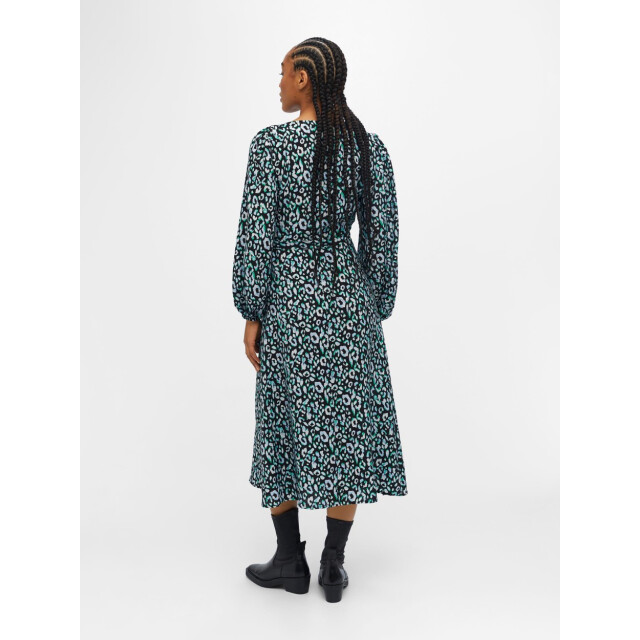 Object Objleonora ls wrap midi dress noos dessin 4409.89.0312 large