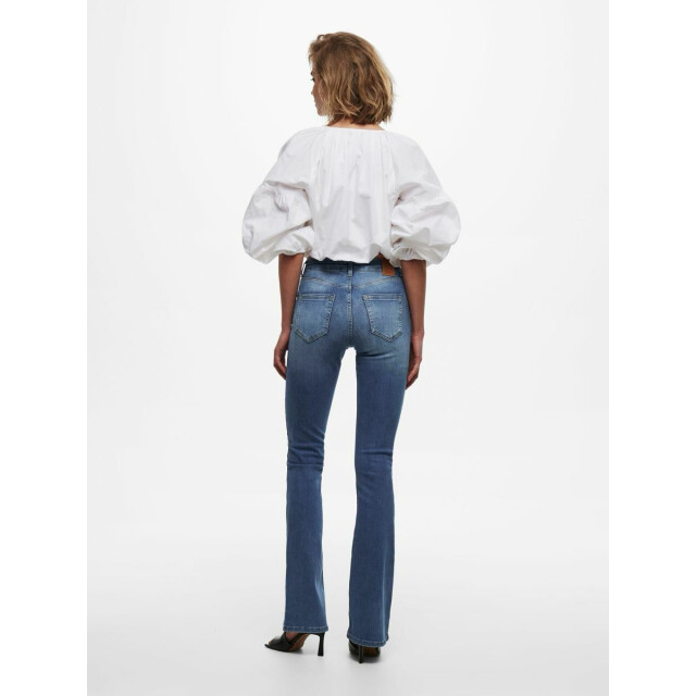 Only Onlblush life mid flared bb rea1319 blue denim 4105.35.0051 large