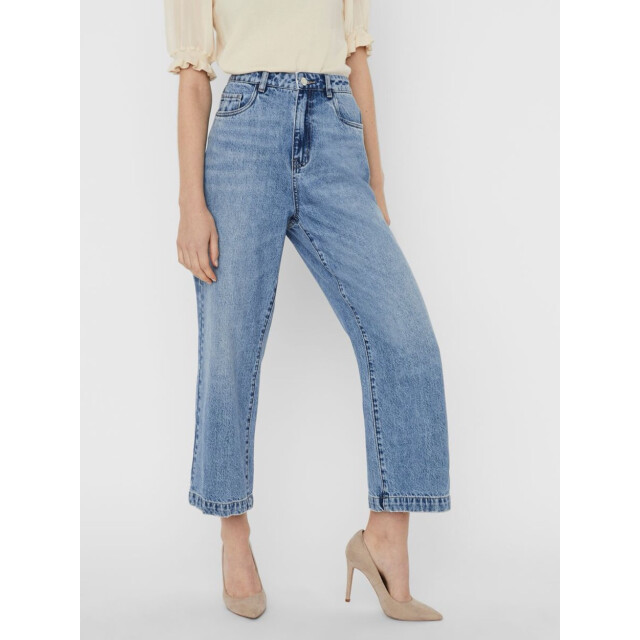 Vero Moda Vmkathy hr wide cropped jeans gu382 blue denim 4106.35.0001 large