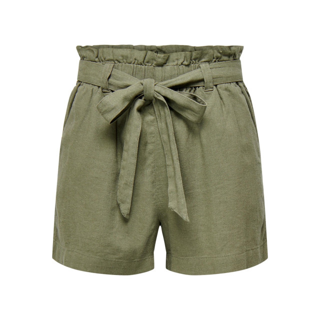 Jacqueline de Yong Jdysay mw linen shorts wvn army 4159.26.0026 large