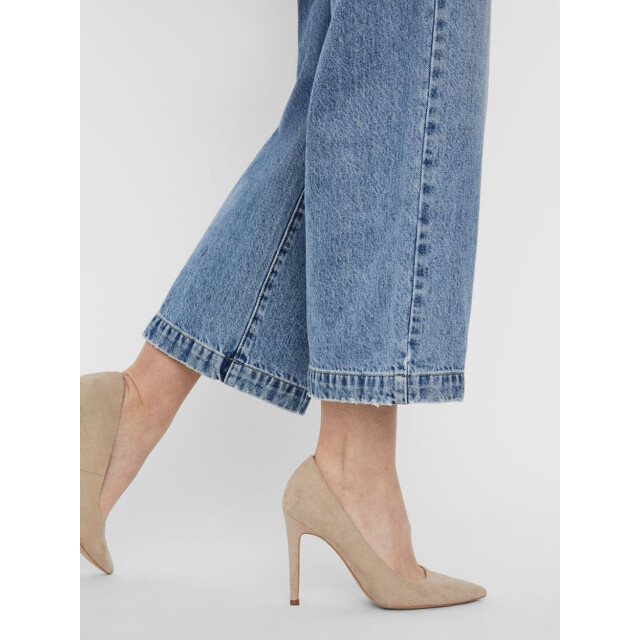 Vero Moda Vmkathy hr wide cropped jeans gu382 blue denim 4106.35.0001 large
