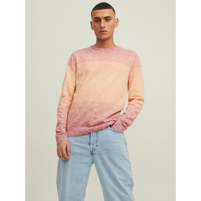 Jack & Jones Jormalibu knit crew neck zalmpeach 5219.67.0001 large