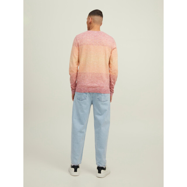 Jack & Jones Jormalibu knit crew neck zalmpeach 5219.67.0001 large