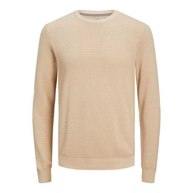 Jack & Jones Jjeatlas knit crew neck noos zand 5219.04.0016 large