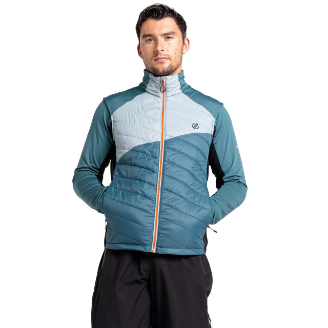 Dare2b Heren gendarme wollen gewatteerd gilet UTRG10278_mediterraneangreenslate large