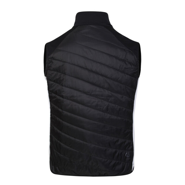 Dare2b Heren gendarme wollen gewatteerd gilet UTRG10278_blackgreenalgae large