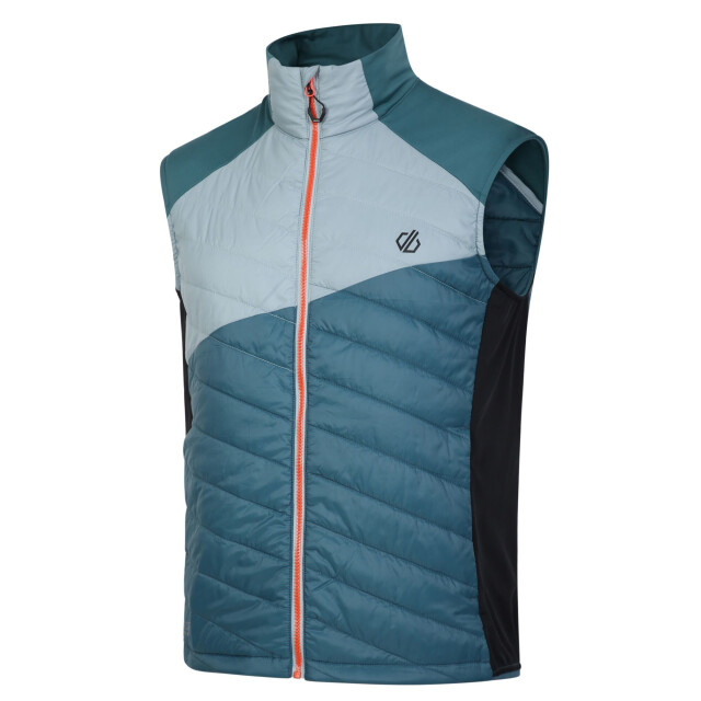 Dare2b Heren gendarme wollen gewatteerd gilet UTRG10278_mediterraneangreenslate large