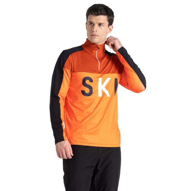 Dare2b Heren ski core stretch basislaag top UTRG10284_puffinsorangerooibostea large