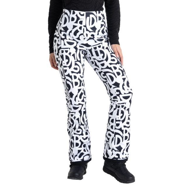 Dare2b Dames uphill graffiti skibroek UTRG10391_blackwhite large