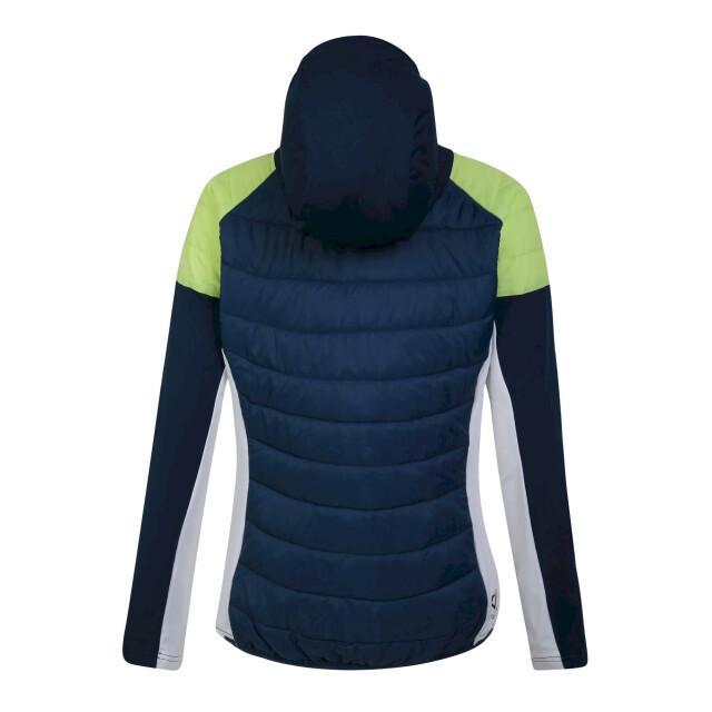 Dare2b Dames culmination wollen gewatteerde hybride jas UTRG10423_sharpgreenmoonlightdenim large