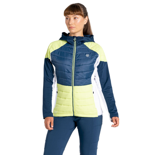 Dare2b Dames culmination wollen gewatteerde hybride jas UTRG10423_sharpgreenmoonlightdenim large