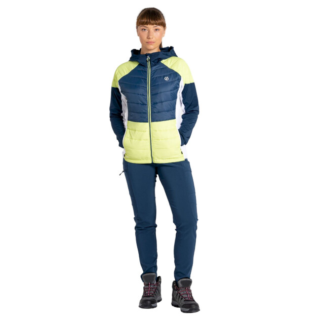 Dare2b Dames culmination wollen gewatteerde hybride jas UTRG10423_sharpgreenmoonlightdenim large