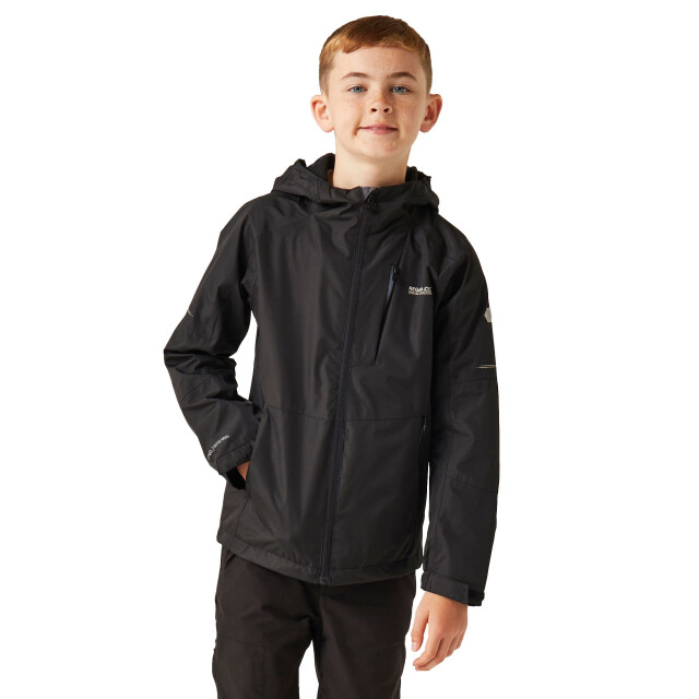 Regatta Calderdale ii waterdichte jas voor kinderen/kinderen UTRG9741_black large