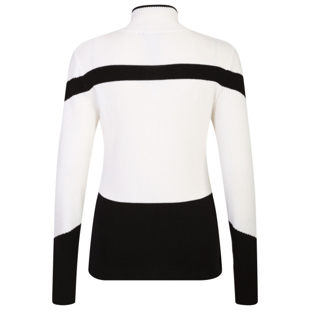 Dare2b Dames rocker zip sweater top UTRG10484_blackwhite large