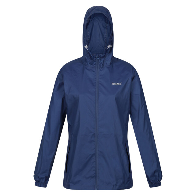 Regatta Dames pk it jkt iii waterdichte jas met capuchon UTRG3501_dustydenim large