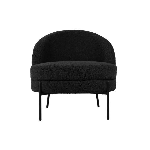 Leitmotiv fauteuil noble teddy curl - 2844961 large