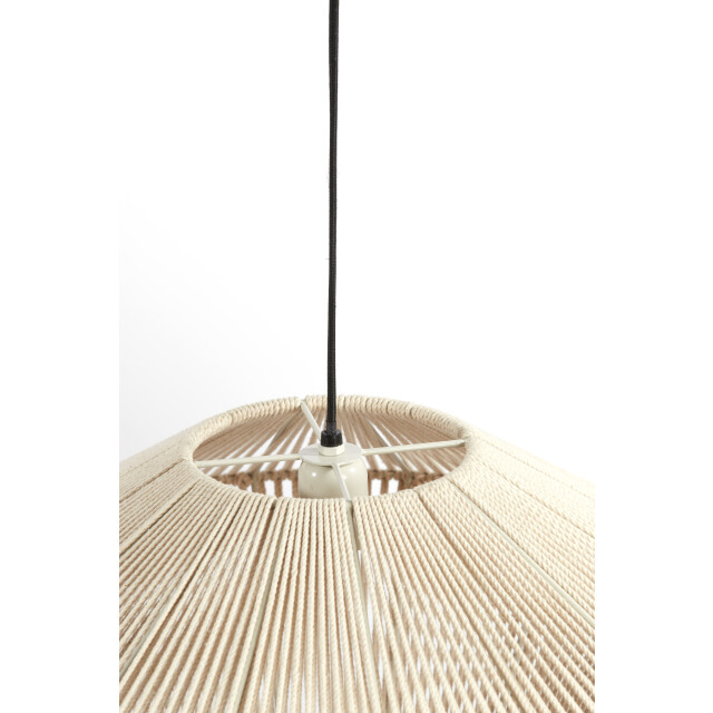 Light & Living hanglamp Ø53x37 cm felida crème 2883221 large