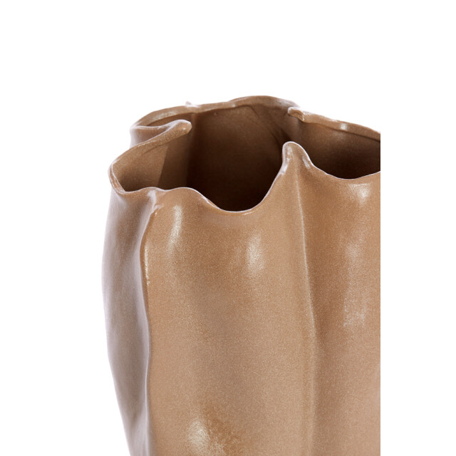 Light & Living vaas deco 28x27,5x36,5 cm sanguli keramiek bruin 2883344 large