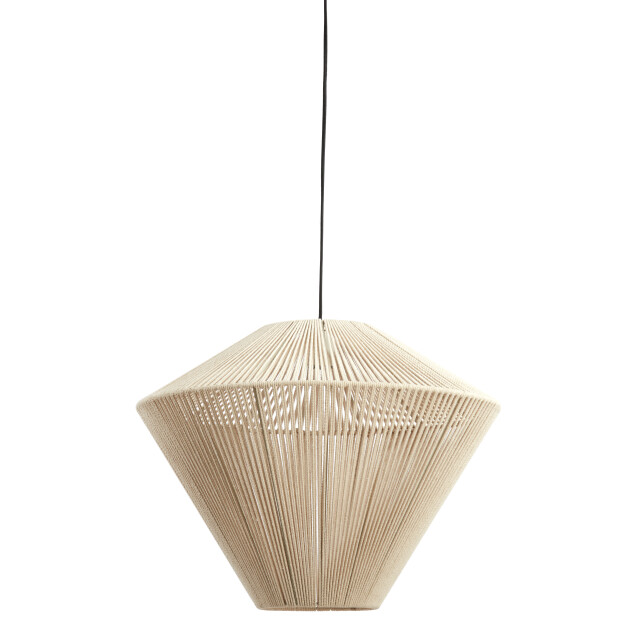 Light & Living hanglamp Ø53x37 cm felida crème 2883221 large