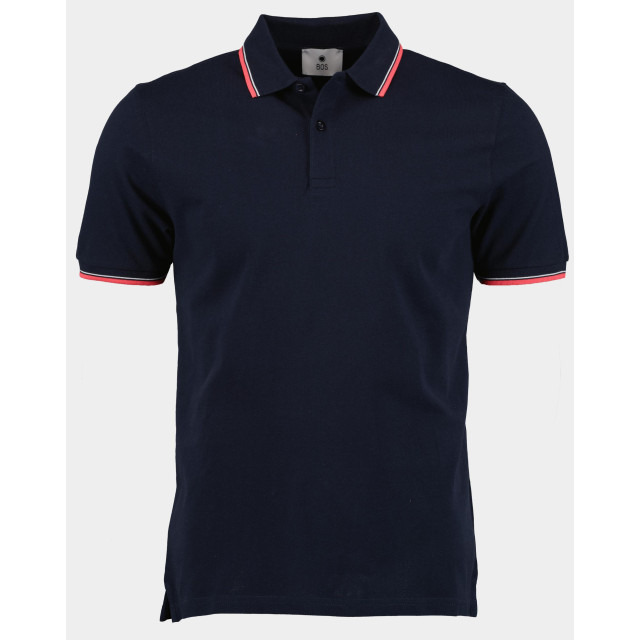 Bos Bright Blue Polo korte mouw 2201900/220 181351 large